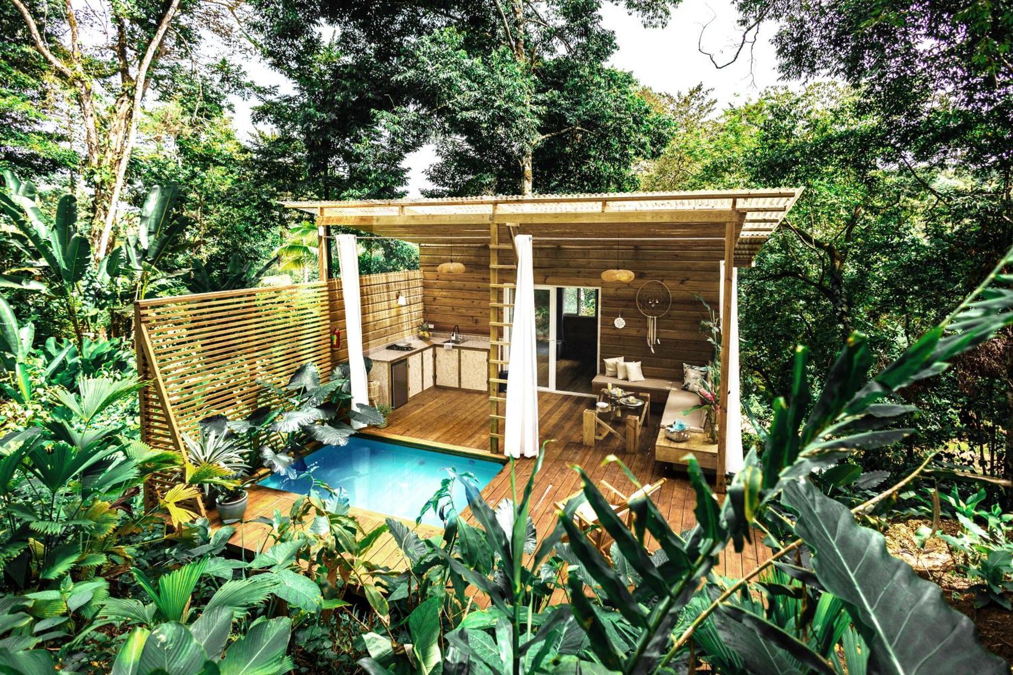 הוילה Big Bight Monkey Tiny House - Private Swimming Pool מראה חיצוני תמונה